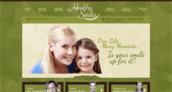 Desktop Screenshot of healthysmilesok.com